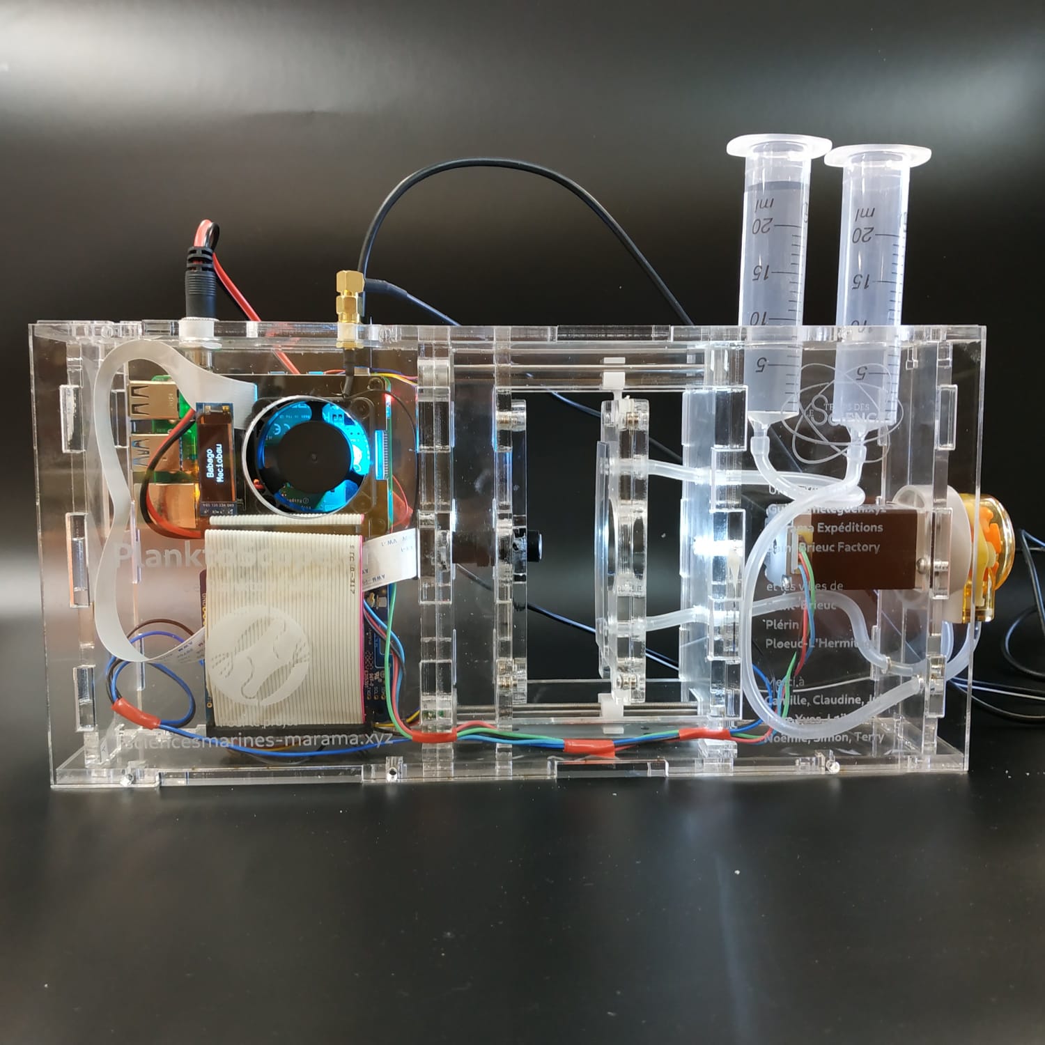 Photo d'un planktoscope